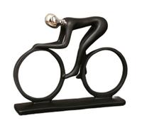 Genérico Sportstandbeeld abstracte figuur - Atleet tekens hars sculptuur,Sportman Standbeeld Voor Thuis Bar Kantoor Bruiloft Decoratie Collectie Ornamenten Cadeau, Goud, Zilver