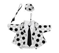 Genérico Sporty Goose Uniform, Athletic Soccer Apparel Set, 22,12 pulgadas Outfit with Small Whistle, Soft Fabric Player Costume, Decorative Accessory with Team Style, Lawn Ornament for Porch and Yard