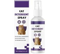 Genérico Spray antiarañazos para Gatos, Spray Repelente para Gatos para Interiores y Exteriores, solución Segura y eficaz, Evita Que arañen Muebles, Plantas, sofás, alfombras, Cortinas (1PC)
