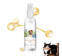 Genérico Spray Antipara Perros - 120ml Spray Antis para Gatos - Eliminador de Olores de Mascotas para Marcas de Arañazos Heces Ladridos Alfombra Hogar Auto Camping