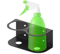 Genérico Spray Bottle Holder - Steel Wall-Mount Rack For Garage Or Home, Organize Paint and Liquid Bottles | Durable All-Purpose Storage Bracket For Spray Cans, Tools, and Workshop Accessories
