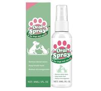 Genérico Spray Bucal Perros,Limpieza de Mal Aliento en Mascotas - Spray Antiolor para Gatos 30 ml | para Gatitos Razas Pequeñas Medianas Grandes Hogar Viaje Comidas Diarias