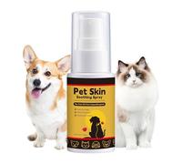 Genérico Spray Calmante para Piel de Mascotas 50ml Spray para el Cuidado de la Piel de Las Mascotas Aplicador Hidratante para Animales Pet Skin Soothing Sprays Hidratante Repelente De Polvo