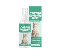 Genérico Spray De Catnip Fomenta El Juego Activo Fácil De Usar Y | Spray Comportamiento Gatos Interior Para Usar En Hogar, Balcón, Apartamento, Dormitorio Y Salón