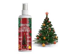 Generico Spray de Navidad | Cħristmas Tree Cleaning Spray | Gloss Şpray Long Lasting | Cħristmas Room Śpray | for House Window Festival Pine Branches Metal Wreath