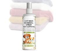 Genérico Spray Eliminador De Pelos para Mascotas,100ml Spray, Anti-Estático,Quitapelos para Perros en Sofás | para Ropa, Ropa de Cama, Sofás, Sillones y Tapicería