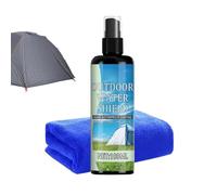 Genérico Spray Impermeable - 100ml Líquido Impermeabilizante - Escudo De Alta Resistencia Exterior contra Sol Y Agua | para Equipo de Camping, Mochilas, Nylon, Poliéster, Capas, Muebles de Patio