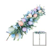 Genérico Spring Door Wreath, Holiday Wreath Front Door Decor, Eucalyptus Leaves Garland, Farmhouse Rustic Window Dangling Decorations for Home Party Supplies