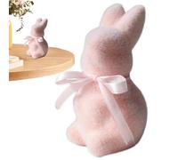 Genérico Spring Moss Rabbit Decoration - Small Easter Ornament for Indoor Outdoor Use | Lightweight Faux Green Moss with Natural Texture, Charming Seasonal Accent for Home and Party 2.05x2.24x3.82 in