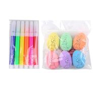 Genérico Springtime Pigmentation - Ovoid Crafting Toolbox for Creative | Water-Based Tincture Plus Drying Trays and Vibrant Palette for Playrooms, Kitchens, Schools and Group Tasks