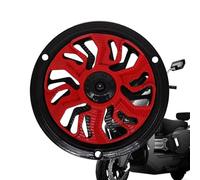 Genérico Sprint 150 Sprint 150 Modified Engine Rotary Fan Cover and Motorcycle Radiator Decorative Protective Guard, High-Performance Engine Cooling Shield For Primavera