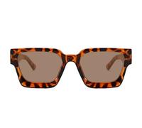 Genérico Square Sunglasses, Retro Style Shades, UV 400 Protective Eyewear, Lightweight Ergonomic Frame, Stylish All-Day Comfort, for Beach, Driving, Travel, Festivals and More, leopardo, Se référer au