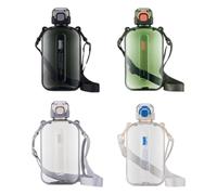 Genérico Square Water Bottle Safety Cover Leak Proof Reusable