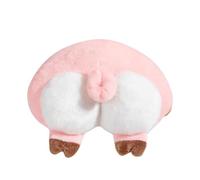 Genérico Squeaky Butts Dog Toy Dolls, 15x14x5cm Plush Funny Interactive Butts Sound Toyswith Button Battery, for Pet Playtime, Training, Entertainment, Fun