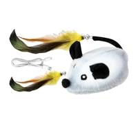 Generico Squeaky Cat Toy, Smart Cat Mice Toys, Smart Cat Mice Toys Automatic Moving Kitten Toys for Cat Play Exercise, 11x6x5.5cm/4.33x2.36x2.17 inches