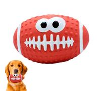Genérico Squeaky Dog Ball - 9x7cm Latex Dogs Toys Balls | Interactive Dog Chew Toy | Bouncy Fetch Training Toy For Small Dogs, Soft Teething Relief, Textured Denťal Cleaning Surfāce
