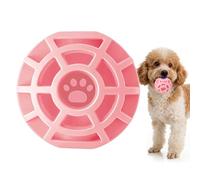 Genérico Squeaky Dog Ball - Rolling Chew Toy for Puppies and Dogs | Sturdy Rubber with Noise Squeaker, Interactive Play Accessory for Indoor Outdoor Exercise, Boredom Relief, and Family Fun