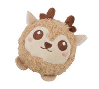 Genérico Squeaky Dog Balls, Interactive Chew Toys, Funny Animal Dog Balls, Prevents Chewing Mishaps, Plush Animals Design Puppy Training Aid for Home, Pet Room, Bedroom, 9x9x10cm