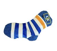 Genérico Squeaky Dog Chew, Sock Shaped Toy, Interactive Pet Toy with Bite Resistant Material, Puppy Play Accessory, Fun Dog Plaything with Engaging Design, Pet Supplies for Home Park Sturdy