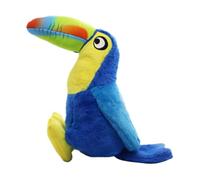 Genérico Squeaky Dog Chew Toys | Soft Plush Interactive Parrot Toy | Cute Interactive Plush Bird Chew Toys, Pet Supplies For Small Medium Large Breed Dog