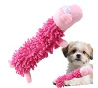 Genérico Squeaky Dog Teething Toy - Plush Animal Chew Doll, Interactive Play Game | Durable Puppy Enrichment Toy for Small, Medium, Large Dogs, Fetch, Tossing, Christmas, Gift