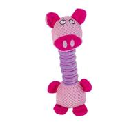 Genérico Squeaky Dog Toys - Long Neck Plush Tiger Pig Interactive Dog Toy