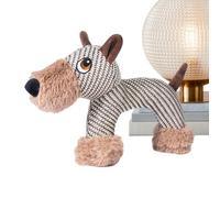 Generico Squeaky Dog Toys - Peluche para perros | Soft Teeth Cleaning Chewing Doll for Puppy Aggressive Chewers | Soft Dogs Toyss Indoor Play Christmas Birthday Games Pet Playtime Durable Design