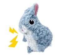 Genérico Squeaky Dog Toys, Tough Crinkle Chew Plush, Cartoon Duck Sheep Bunny Shape, Washable Interactive Toy for Small Medium Dogs, Fun Indoor Pet Playtime, 5.51x3.94x3.54 Inches
