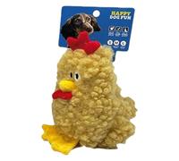 Genérico Squeaky Dog Toys, Tough Crinkle Chew Plush, Cartoon Duck Sheep Bunny Shape, Washable Interactive Toy for Small Medium Dogs, Fun Indoor Pet Playtime, 5.51x3.94x3.54 Inches