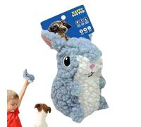 Genérico Squeaky Dog Toys, Tough Crinkle Chew Toys Dogs, Washable Plush Animal Shapes, Interactive Pet Play, Ideal to Your Small Medium Breeds, Duck Sheep Bunny Design