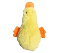 Genérico Squeaky Duck Toy, Plush Chew Toy, Soft Pet Companion for Small Dogs and Cats, Indoor Play, Lightweight Animal Toys with Sound, Wear-Resistant Gift forPet Lovers, Yellow