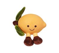Genérico Squeaky Fruit Dog Chew Toy, Plush Animal Aggressive Chewers, 10x6.5x9cm, Interactive Pet Supplies, Stuffed Puppy Toy for Biting, Indoor Play, Training, Mental Stimulation
