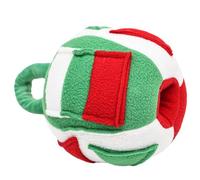 Genérico Squeaky Snuffle Toy, Dog Treat Dispenser Ball, 4.72x4.72in Hide Food Design, Food Dispensing Toys, Interactive Sniffing Game for Medium, Small Large, Dog Puzzle