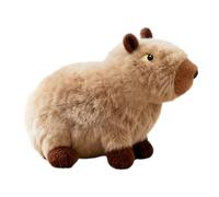Genérico Squeaky Toys For Dogs - Capybara Interactive | Plush Squeak Toy with Teeth Cleaning Function, Chew Toy with Entertainment Use, Dog Toys, Puppy Plaything For Small Medium Large Breeds