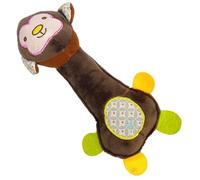Genérico Squeaky Toys for Dogs - Stuffed Animal Doll Squeaky Toys - Cartoon Monkey Deer, Plush Soft Squeaker, Pet Interactive Toys for Small Medium Large Dogs, Teeth Cleaning