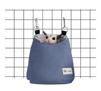 Genérico Squirrel Hammock | Two Buckles Sugar Glider Cotton Nest,Sugar Glider Pouch Bed, Conform To Sleep Small Animals Removable Nest Mat For Hamster, Syrian Hamster Sack Swing Bed