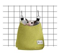 Genérico Squirrel Hammock | Two Buckles Sugar Glider Cotton Nest,Sugar Glider Pouch Bed, Conform To Sleep Small Animals Removable Nest Mat For Hamster, Syrian Hamster Sack Swing Bed