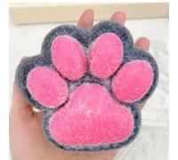 Genérico Squishy Cat Paw, Cat Paw Squishy, Handmade Squishy Big Cat Paw, 5 Inch Big Cat Paw Squishy Toy, Paw Print Squishy, Giant Paw Squishy for Stress Relief (Black)
