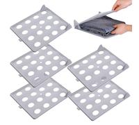 Genérico Stackable Clothing Organizer, Bedroom Storage Shelves, 12 Inch T Shirt Organizer with Foldable Design, Closet Storage Shelf with, Stackable Storages Unit with Multi Layer Design