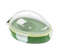 Genérico Stackable Fruit Organization, Avocado Freshness Keeper, 6.02x4.33 Inches Storage Box with Lid, Space-Saving Produce Protector with Modern Style, Kitchen Accessory for Breakfast Prep Travel