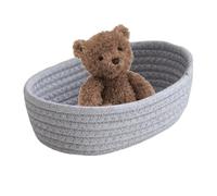 Genérico Stackable Storage Box - Sturdy Storage Basket, Fabric Basket for Blankets, Fabric Bins with Ship Shaped, Baskets & Bins Clothes Arrangement, Box Organizers for Tidy Home Management