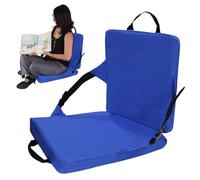 Genérico Stadium Chair, Bleacher Cushion Seat, plegable al aire libre Cushion, Padded Back Support, Portable Design, for Béisball, Football Games, Conciertos, Camping, Beach, Picnic, Boat