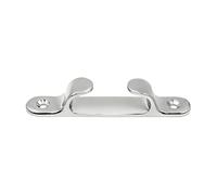 Genérico Stainless Steel Boat Chocks - Marine Rope Guide, Heavy Duty Material with Mooring Cleat Function for Sailor Yacht Deck Docking Offshore Travel Touring Camping Boating Marine Equipment