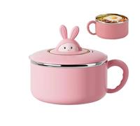 Genérico Stainless Steel Bowl - 20.5 X 16 X 14cm Large Capacity Dinnerware | Compact Stainless Draining Salad Container For Lunch - For Sandwiches Vegetable Dormitory Home Kitchen Commuting Workplace