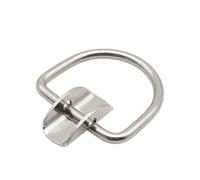 Genérico Stainless Steel D Ring - Diving Webbing Harness Retainer, Positioning Buckle Base, Durable Resistant Structure | Water Sports Tank Surfing Underwater Exploration Outdoor Activities Equipment