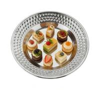 Generico Stainless Steel Dinner Plates - Mirror Tray Dining Dishes | Mirror Tray Dinings Dishess | Stainless Steel Plates Tableware Dining Dishes For Family Students Adults Men Women Home