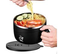 Genérico Stainless Steel Liner Pasta Bowl - Noodle Bowl with Draining Hole