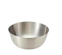 Genérico Stainless Steel Mixer Bow, 1 paquete de tazón de mezcla de acero inoxidable apto for microondas y lavavajillas Ideal, Compatible for hornear, preparar, cocinar y servir alimentos(S 1pc)