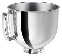 Genérico Stainless Steel Mixer Bow, Ajuste for tazón mezclador de acero inoxidable, Compatible con cocina serie 4,5-5 QT, cabezal inclinable, mezcla de 5 cuartos con mango,for Mixer Bowl Replacement