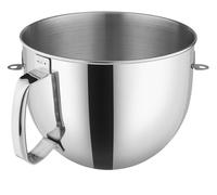 Genérico Stainless Steel Mixer Bow, KA7QBOWL Tazón de mezcla de acero inoxidable for batidora con base elevadora de tazón de 7 cuartos con mango ergonómico,for Mixer Bowl Replacement